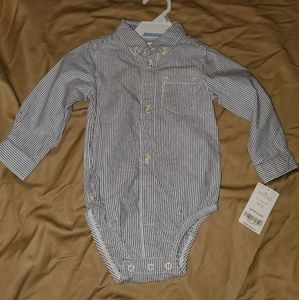 Carter's 9 month button down onsie